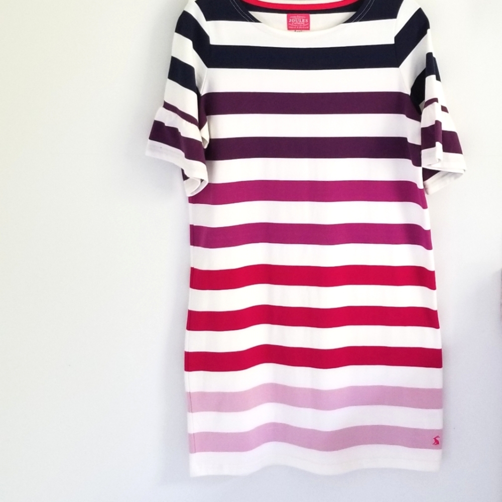 Joules clothing from Great Britain stripe dress 8